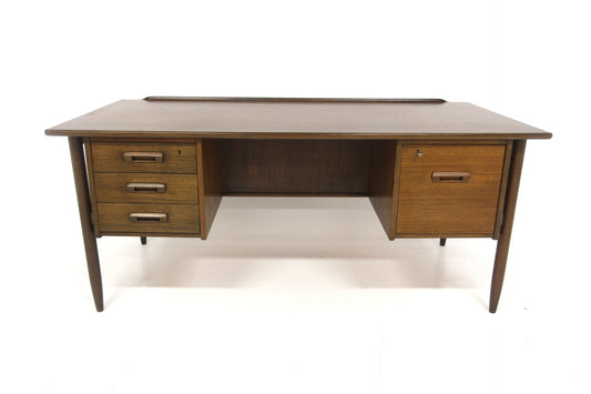 Scrivania Model 15 design svedese vintage anni 60 [sw28630] misure L.170 H.73 P.82