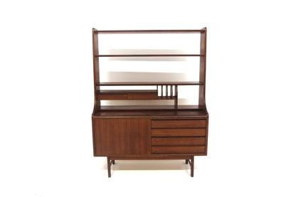 Libreria design danese vintage anni 60 [sw28646] misure L.121 H.160 P.43