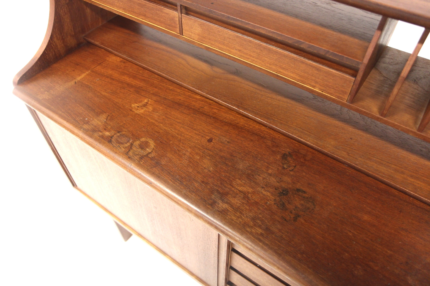 Libreria design danese vintage anni 60 [sw28646] misure L.121 H.160 P.43