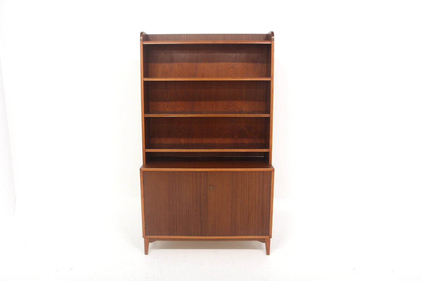 Libreria mogano design danese vintage anni 50 [sw28660] misure L.102 H.175 P.40