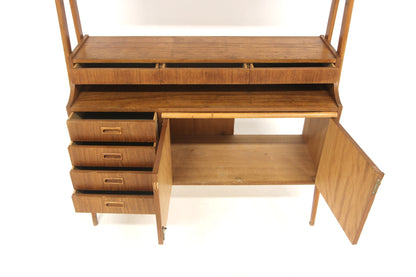 Libreria design danese vintage anni 60 [sw28664] misure L.117 H.175 P.42