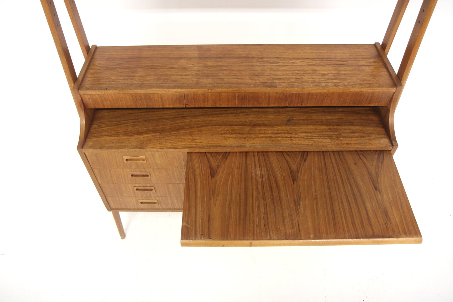 Libreria design danese vintage anni 60 [sw28664] misure L.117 H.175 P.42