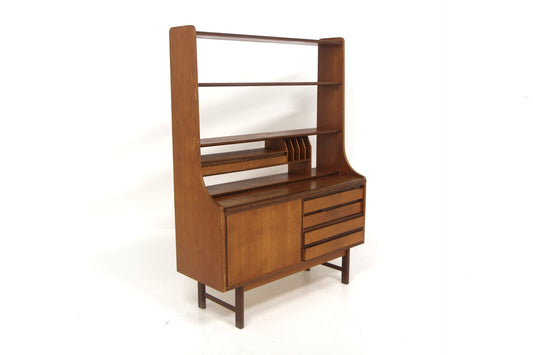 Libreria design danese vintage anni 50 [sw28676] misure L.120 H.160 P.44