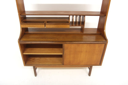 Libreria design danese vintage anni 50 [sw28676] misure L.120 H.160 P.44