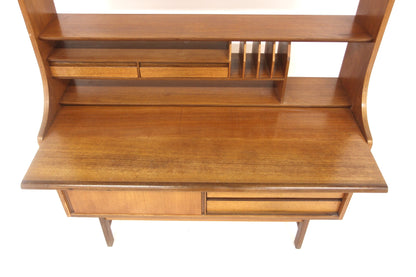 Libreria design danese vintage anni 50 [sw28676] misure L.120 H.160 P.44