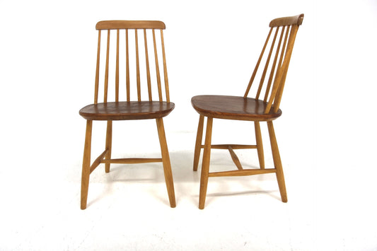 Sedie Nässjö Stolfabrik design danese vintage anni 70 [sw28681] misure L.42 H.83 P.47