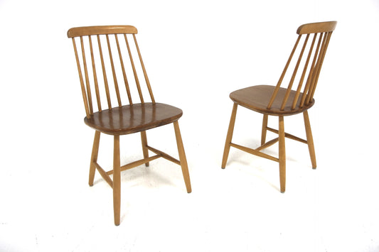 Sedie Nässjö Stolfabrik design danese vintage anni 70 [sw28683] misure L.42 H.83 P.47