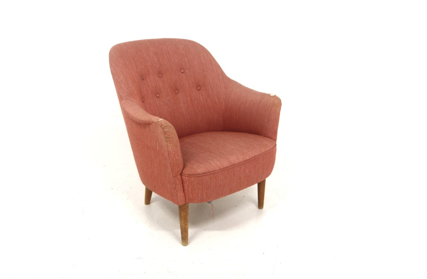 Poltrona Carl Malmsten design svedese vintage anni 60 [sw28688] misure L.71 H.80 P.76