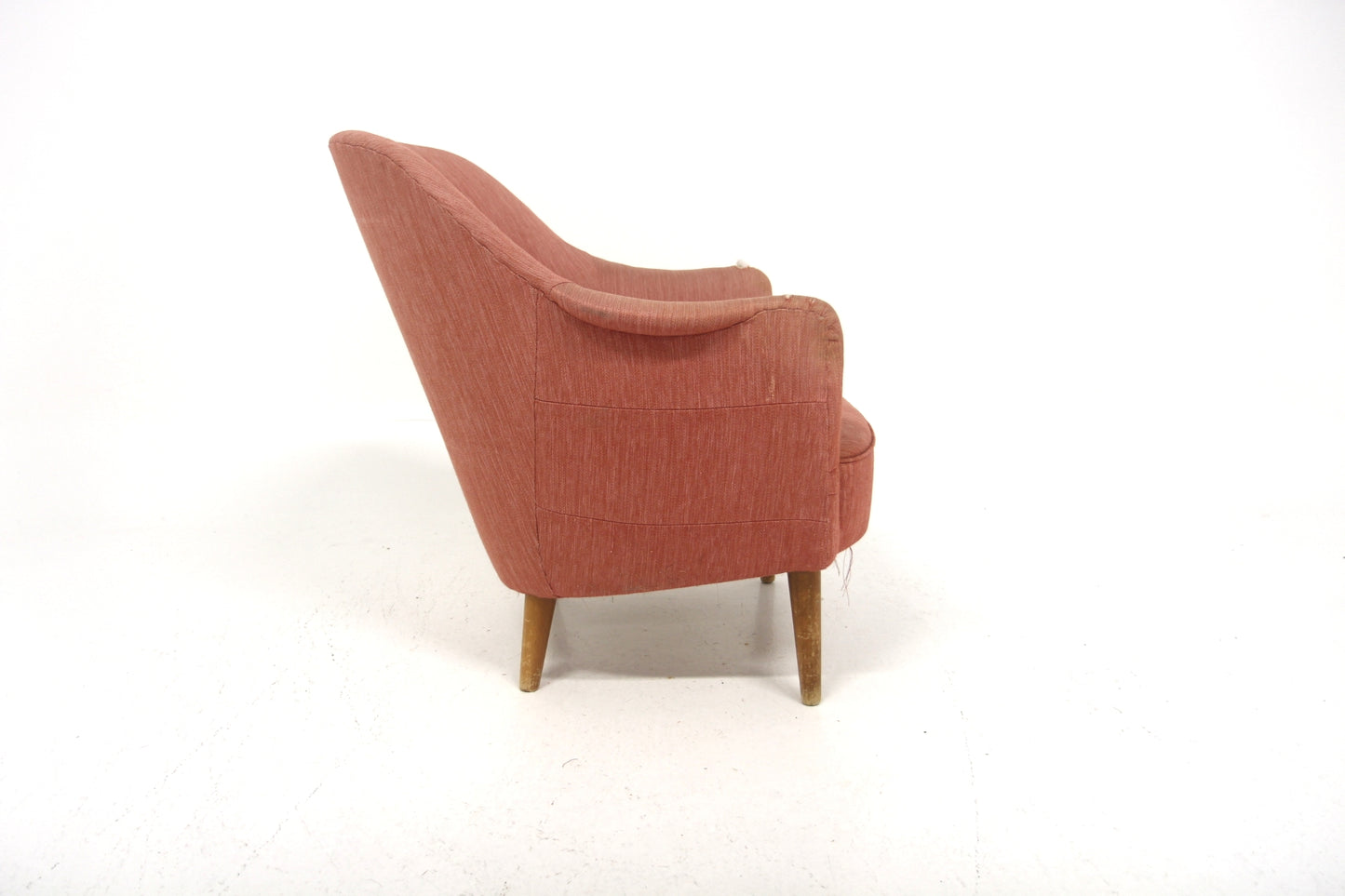 Poltrona Carl Malmsten design svedese vintage anni 60 [sw28688] misure L.71 H.80 P.76