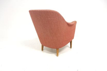 Poltrona Carl Malmsten design svedese vintage anni 60 [sw28688] misure L.71 H.80 P.76
