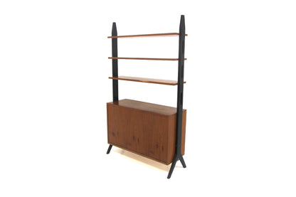 Libreria Roxen design svedese vintage anni 50 [sw28712] misure L.101 H.170 P.35