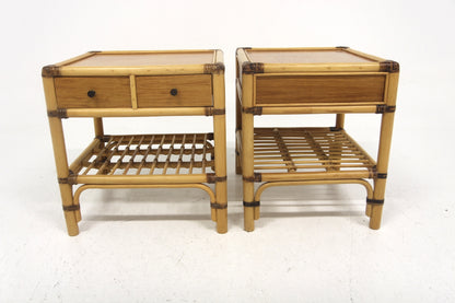Comodini coppia Kenneth Bergenblad design svedese vintage | sw28713