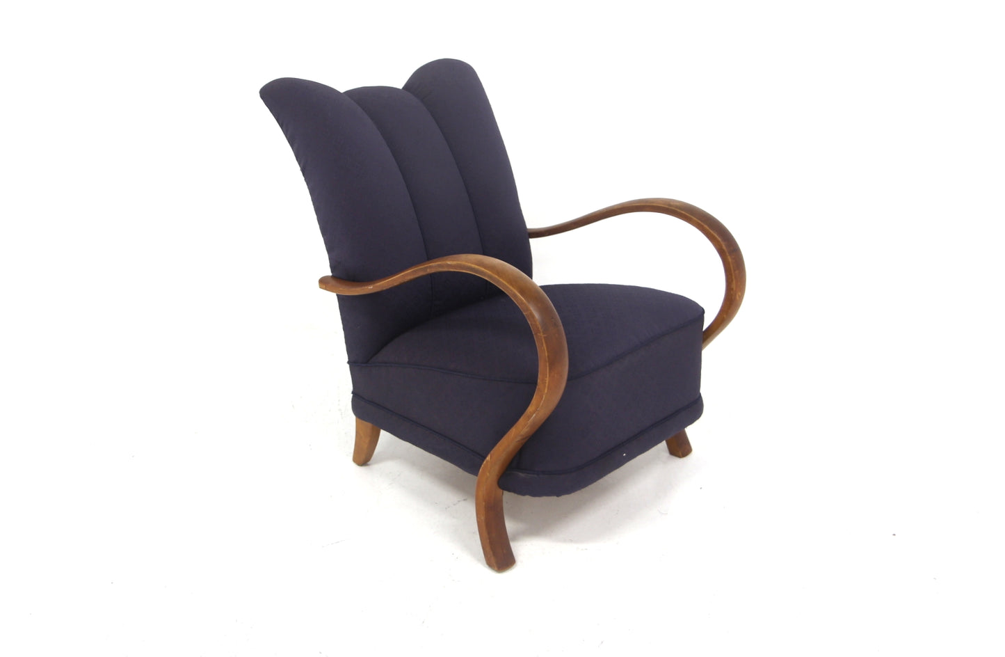 Poltrona design danese vintage anni 30 [sw28715] misure L.64 H.84 P.85