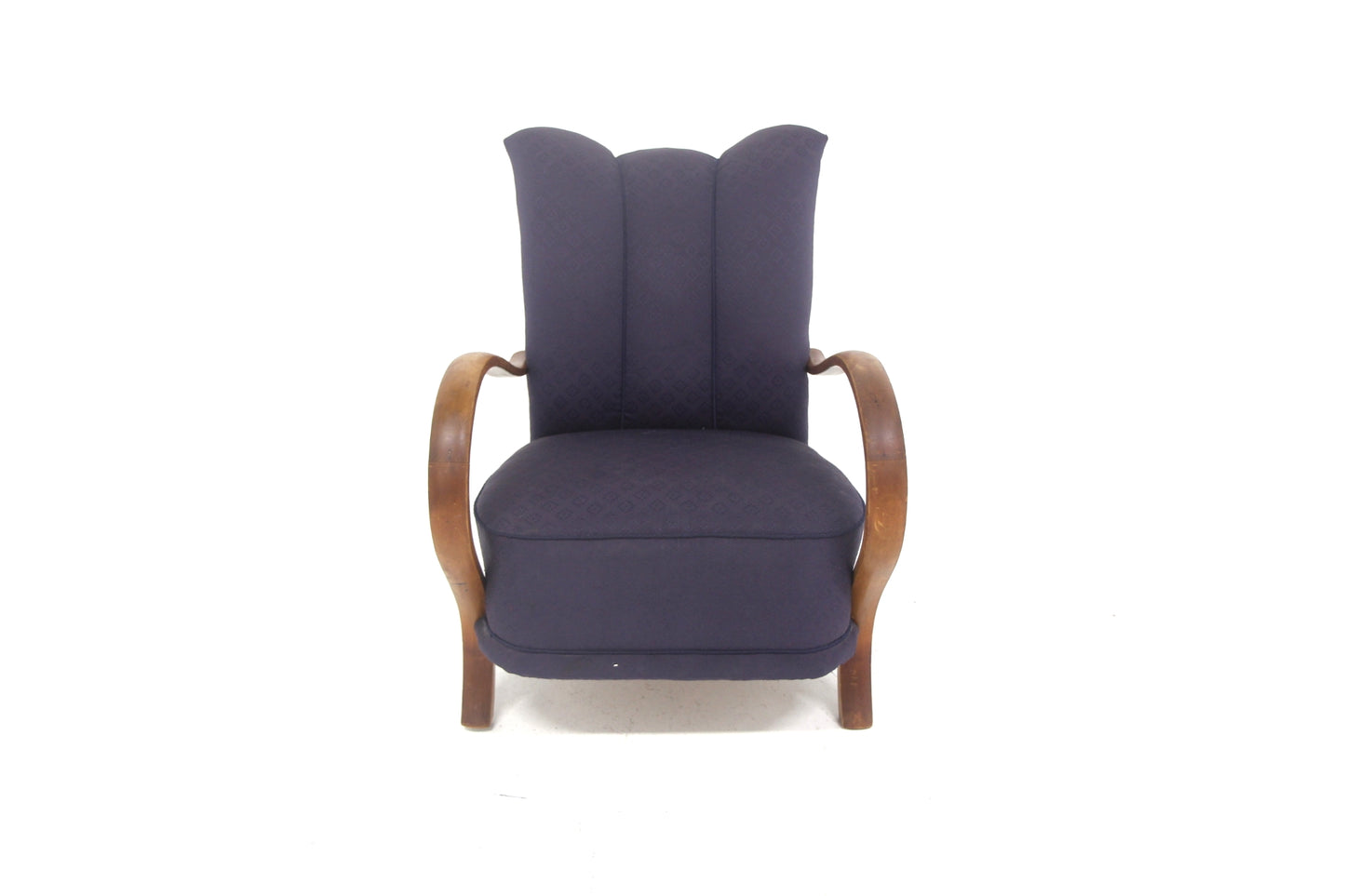 Poltrona design danese vintage anni 30 [sw28715] misure L.64 H.84 P.85