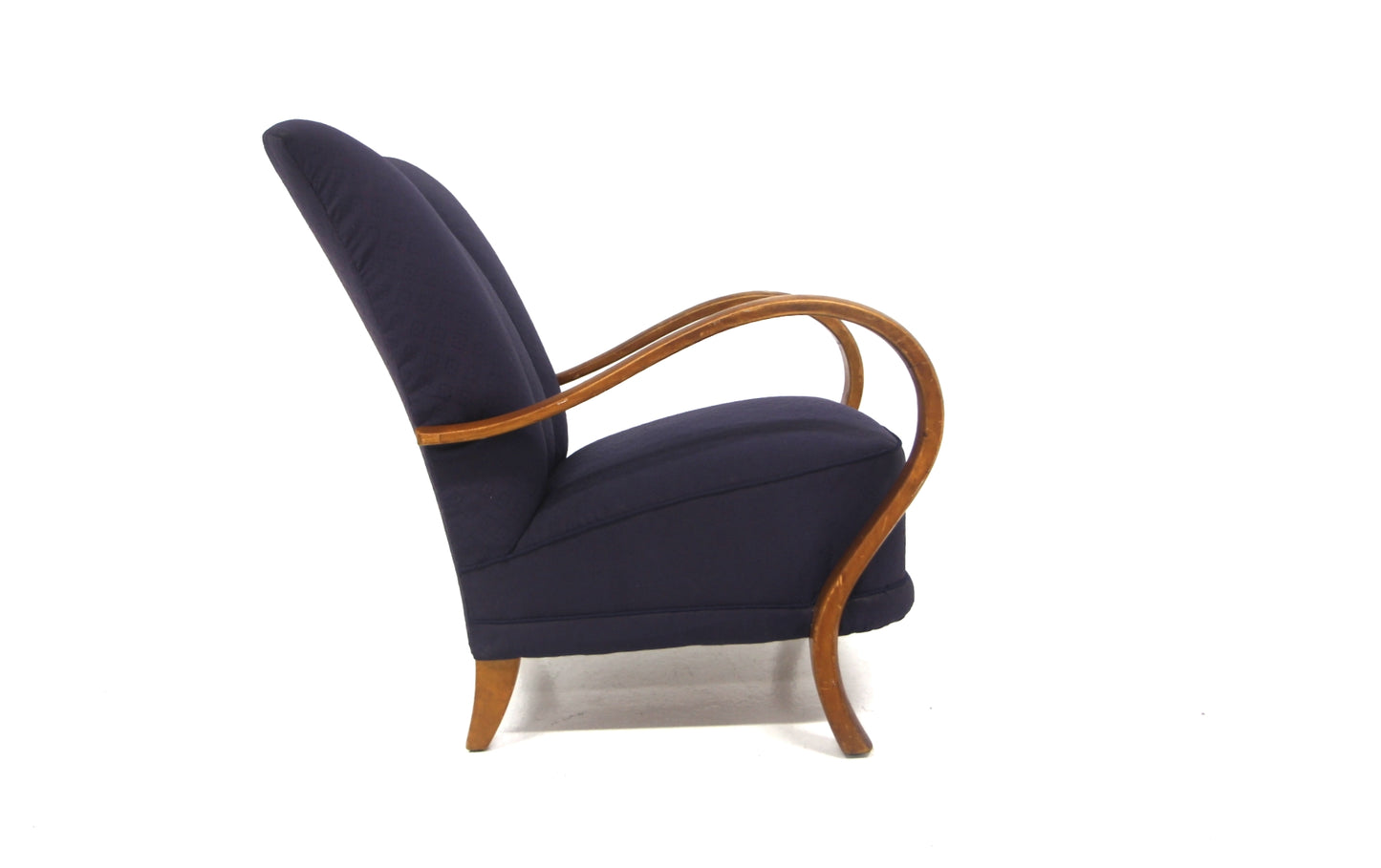 Poltrona design danese vintage anni 30 [sw28715] misure L.64 H.84 P.85