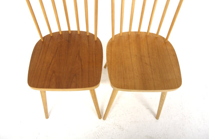 Sedie design svedese vintage anni 60 [sw28725] misure L.44 H.85 P.49