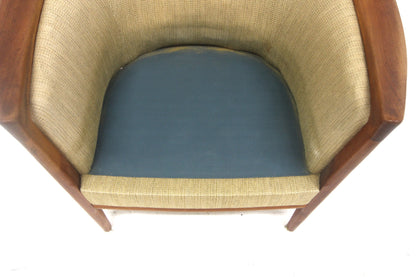 Poltroncina "Fabiola" design danese vintage anni 60 [sw28727] misure L.80 H.73 P.78