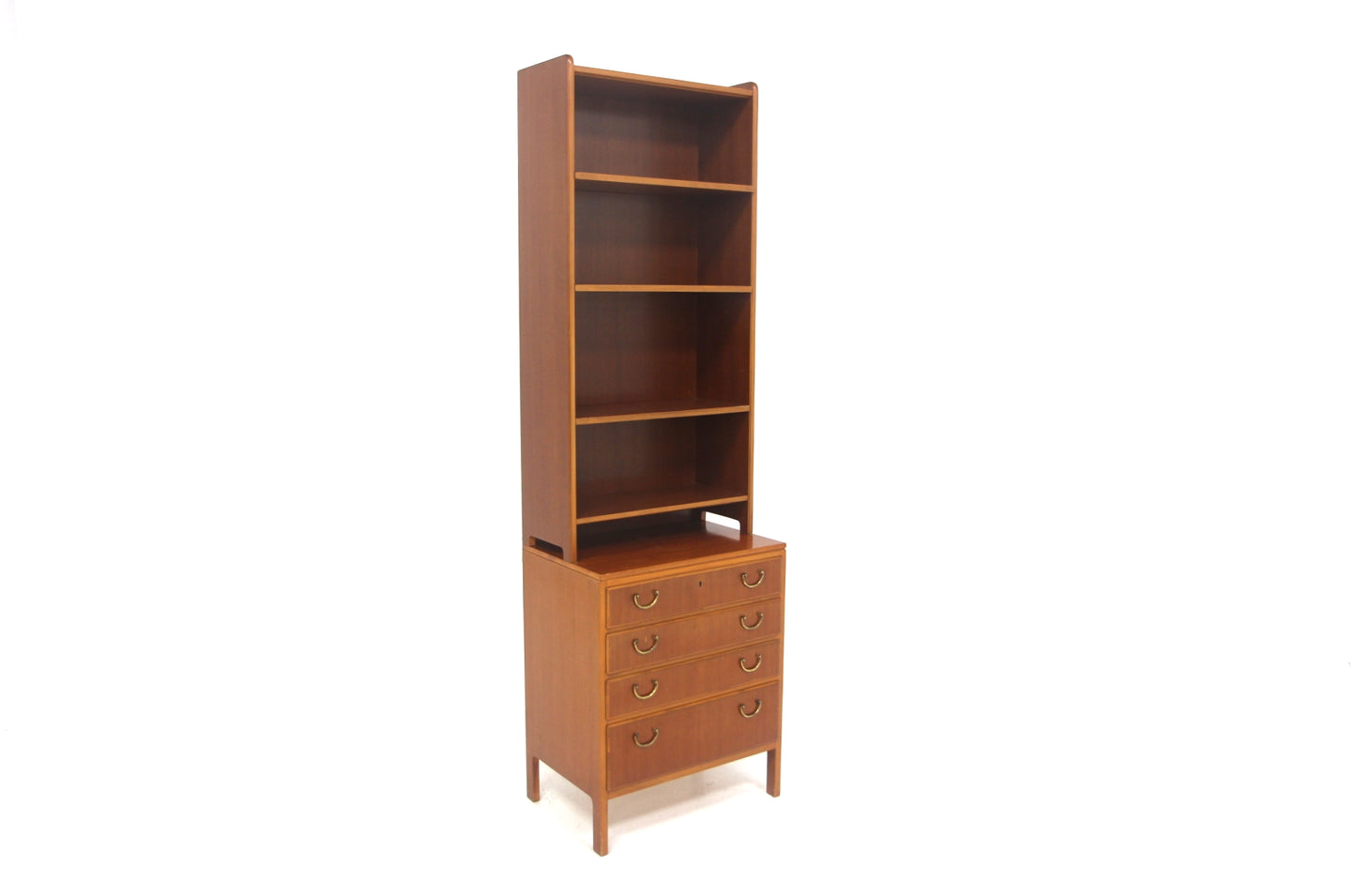 Libreria "Futura" David Rosén design danese vintage anni 50 [sw28737] misure L.60 H.199 P.40