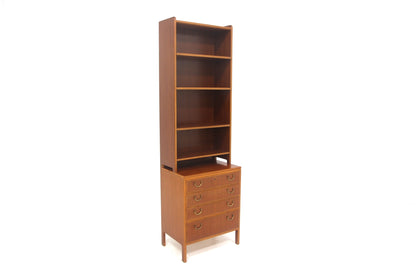 Libreria "Futura" David Rosén design danese vintage anni 50 [sw28737] misure L.60 H.199 P.40