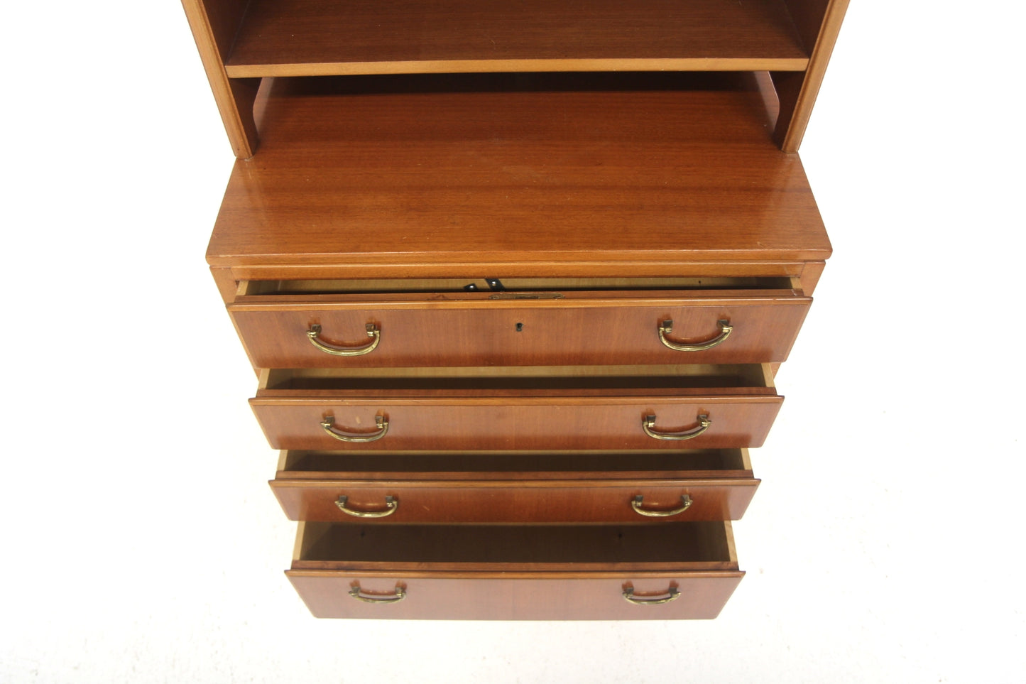 Libreria "Futura" David Rosén design danese vintage anni 50 [sw28737] misure L.60 H.199 P.40