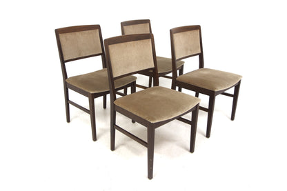 Sedie set 4 design danese vintage anni 70 [sw28741]