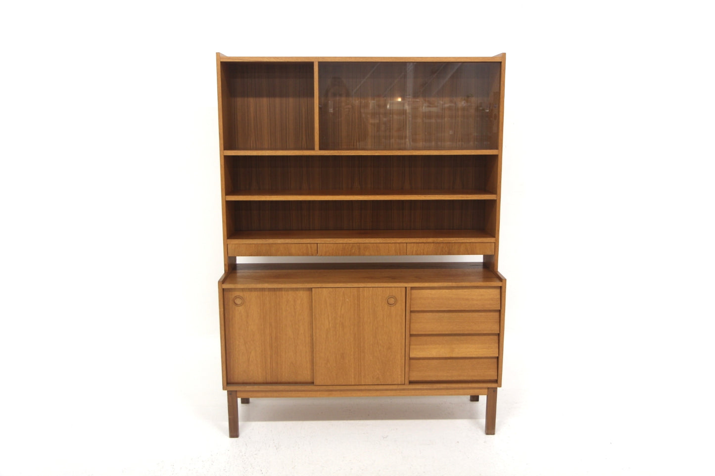 Libreria design danese vintage anni 60 [sw28765] misure L.120 H.163 P.38