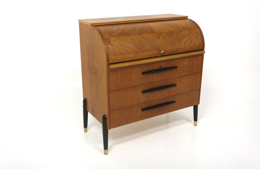 Scrittoio tondo design svedese vintage anni 50 | sw28782