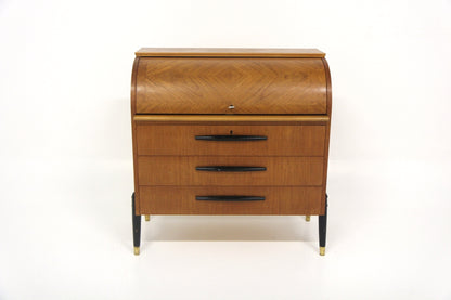 Scrittoio tondo design svedese vintage anni 50 | sw28782