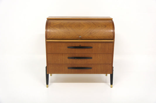 Scrittoio tondo design svedese vintage anni 50 | sw28782