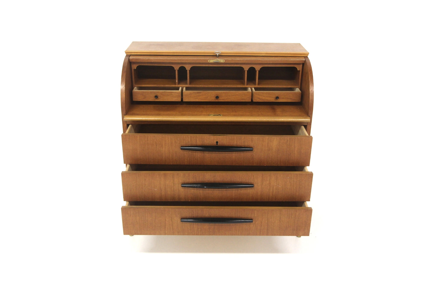 Scrittoio tondo design svedese vintage anni 50 | sw28782