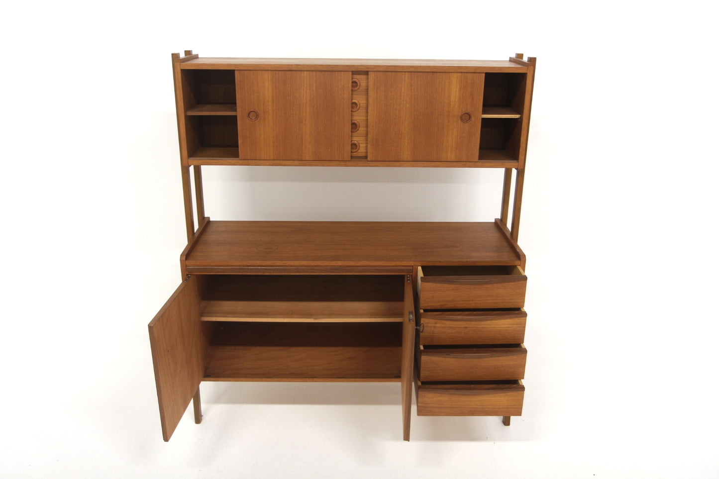 Credenza doppia design svedese vintage anni 50 | sw28786