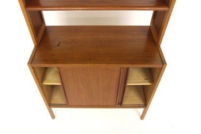 Libreria "Librett" Bertil Fridhagen design danese 1960 teak quercia | sw28788