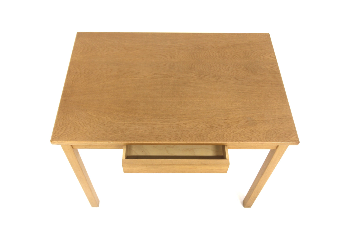 Scrivania piccola quercia design svedese vintage anni 70 | sw28793
