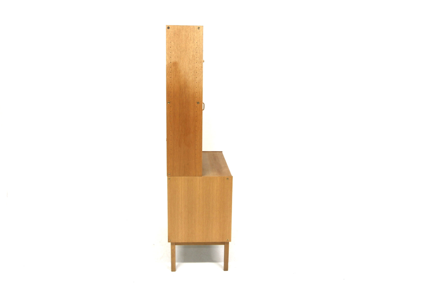 Libreria Variett Bertil Fridhagen design svedese anni 60 quercia vetro | sw28813