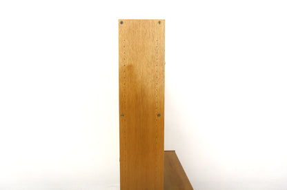 Libreria Variett Bertil Fridhagen design svedese anni 60 quercia vetro | sw28813