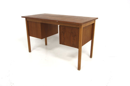 Scrivania design svedese teak faggio vintage anni 60 | sw28824