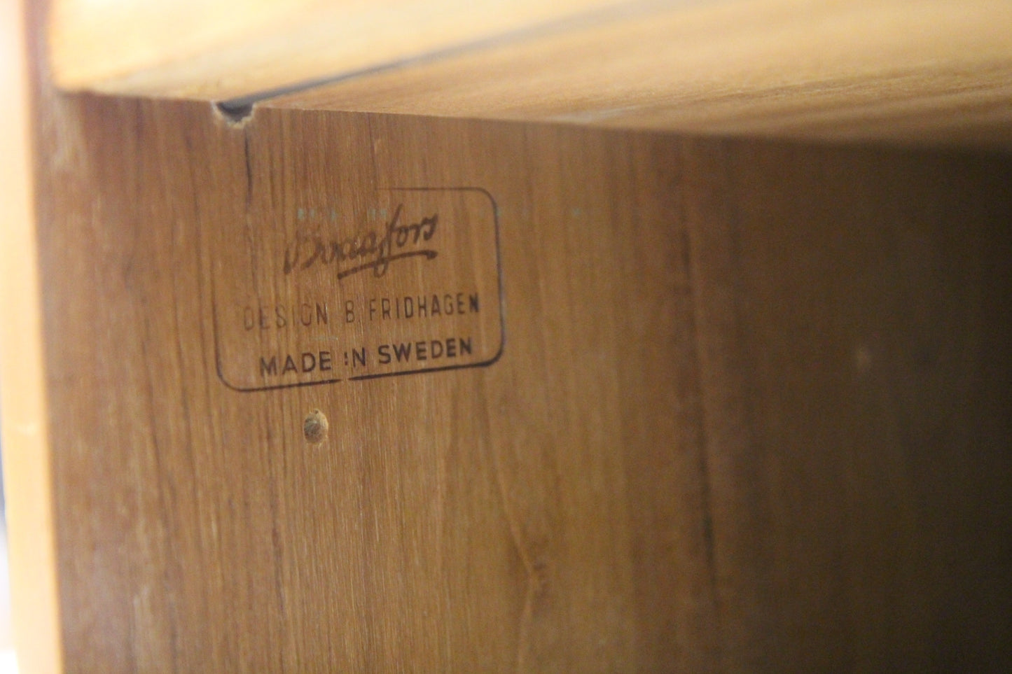 Libreria credenza Variett Bertil Fridhagen design svedese vintage anni 60 | sw28832