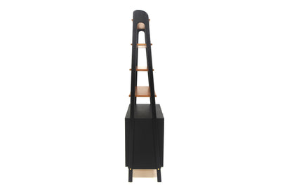 Libreria teak nero design danese 1950 | sw28852