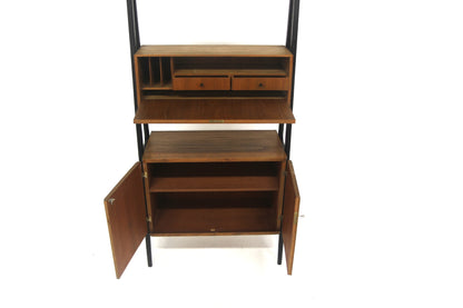 Libreria teak nero design danese 1950 | sw28862