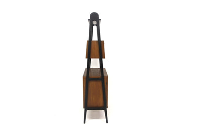 Libreria teak nero design danese 1950 | sw28862