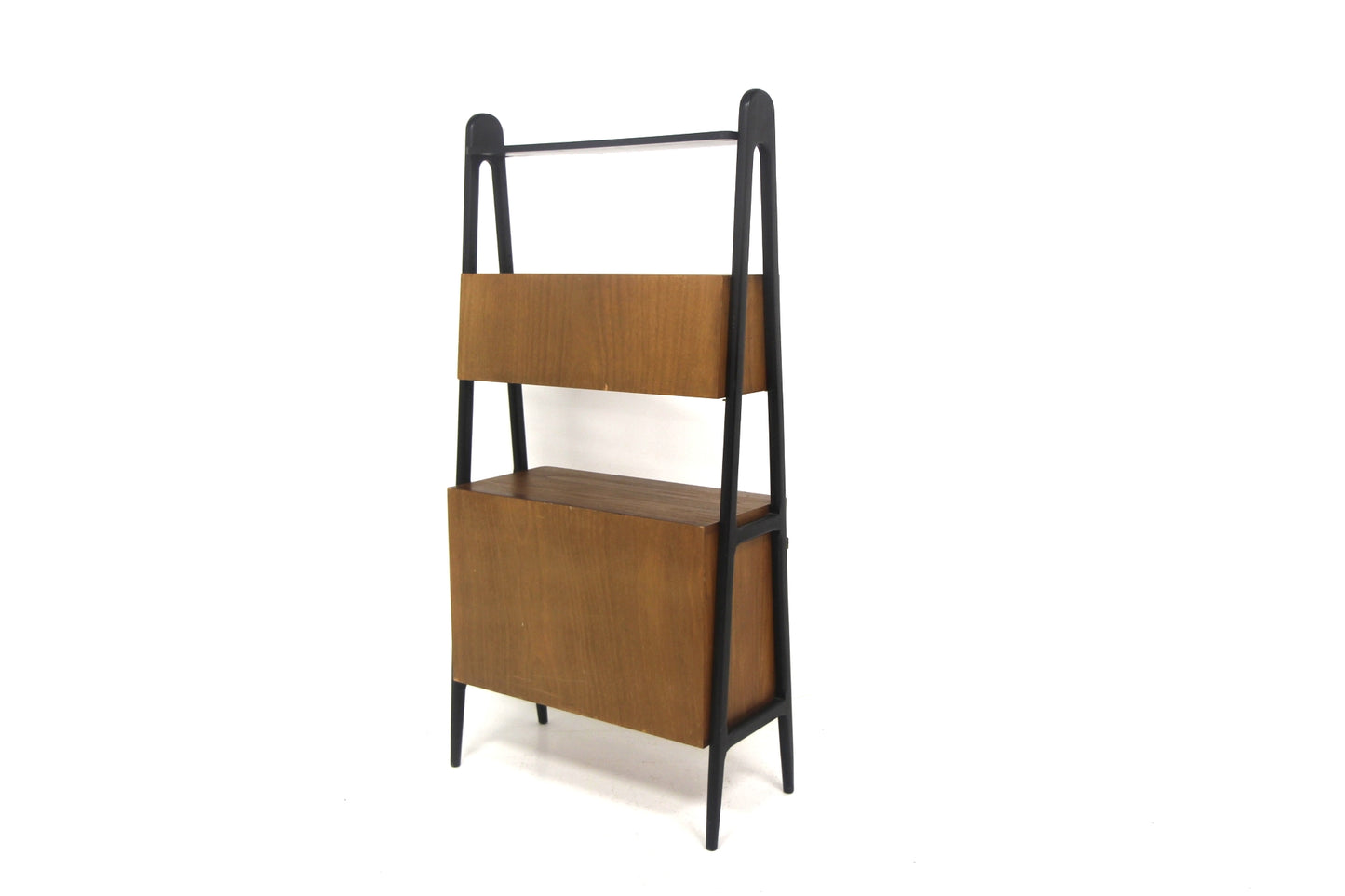 Libreria teak nero design danese 1950 | sw28862