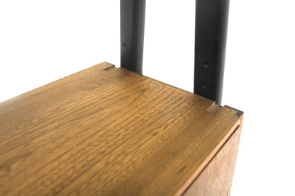 Libreria teak nero design danese 1950 | sw28862