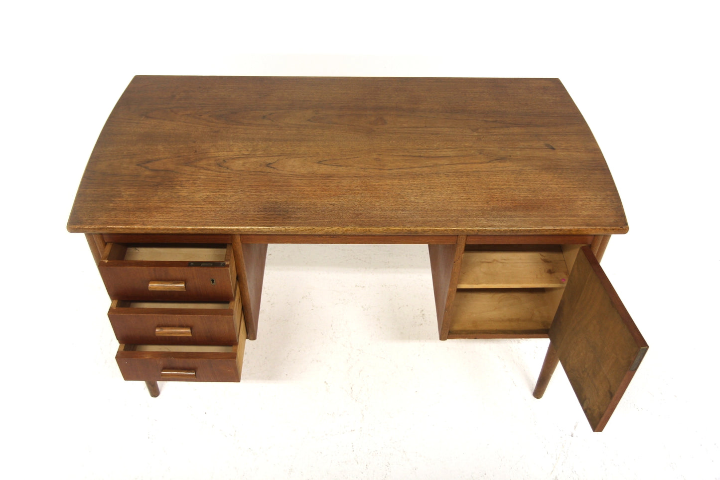 Scrivania design svedese noce anni 50 | sw28908