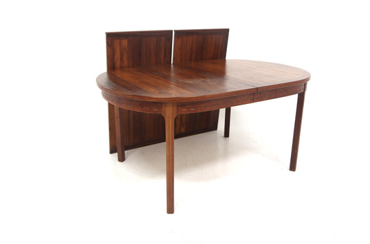 Tavolo ovale Rimbo Leif & Bengt Troedsson design svedese anni 70 palissandro | sw28919