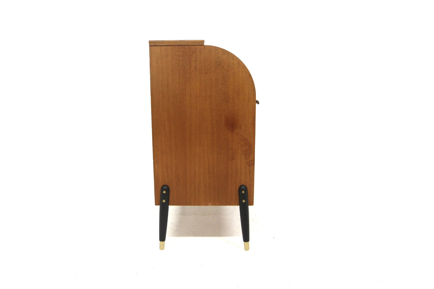 Scrittoio tondo AB Bröderna Gustavssons Träindustri design svedese vintage anni 50 | sw28923