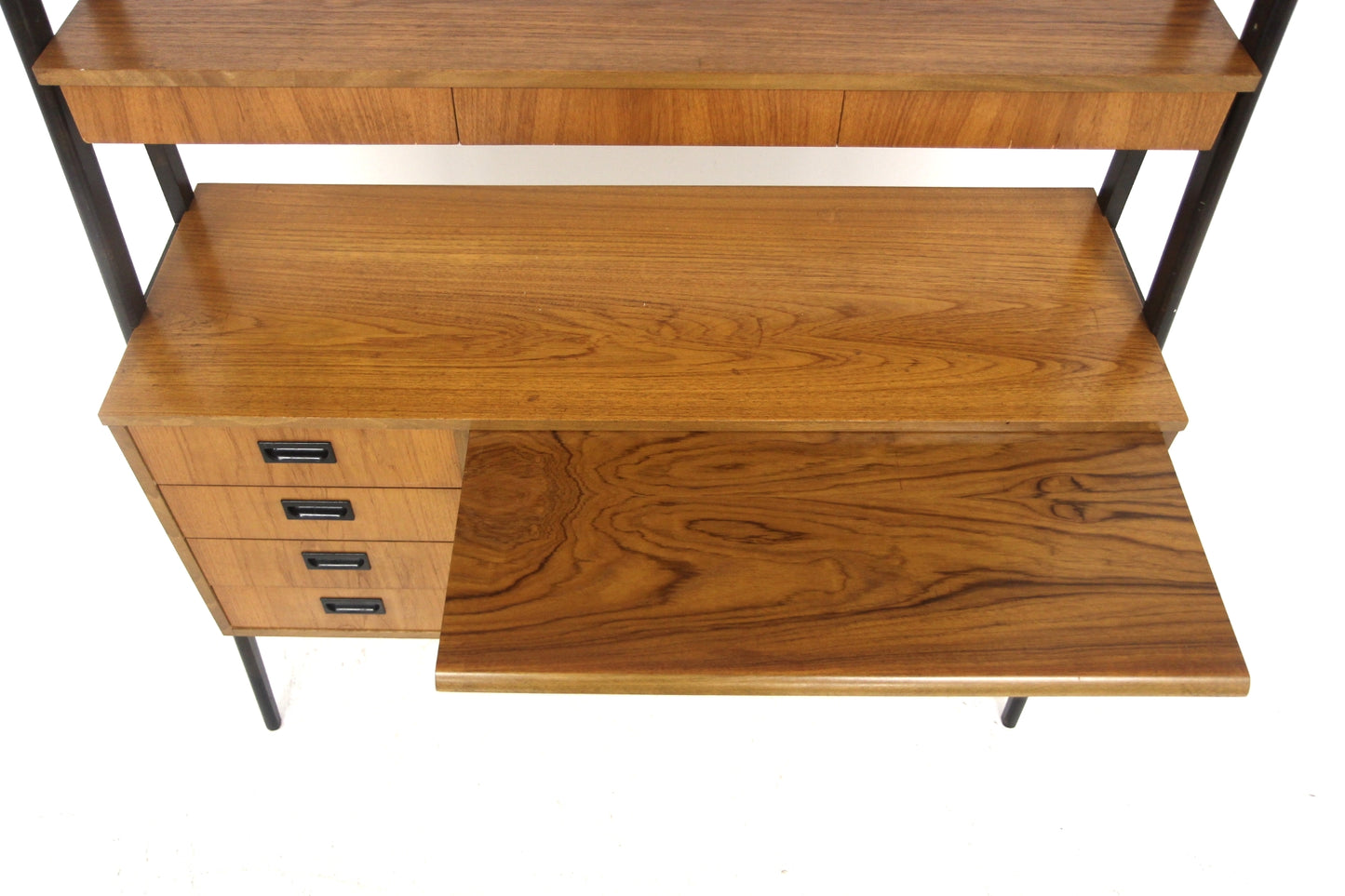 Libreria teak nero design danese 1950 | sw28942