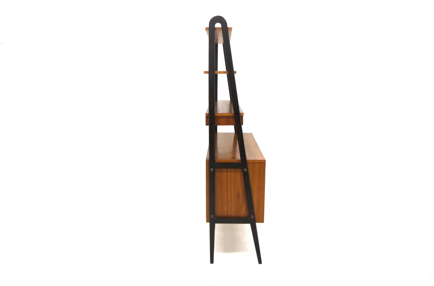 Libreria teak nero design danese 1950 | sw28942