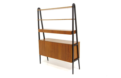 Libreria teak nero design danese 1950 | sw28942