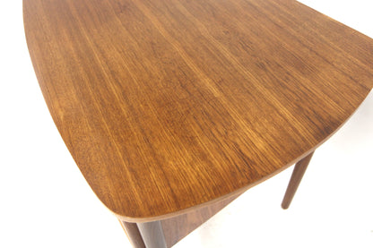 Scrivania teak e metallo design svedese vintage anni 50 | sw28959