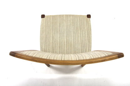 Sedia design danese anni 60 noce | sw28977